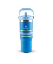 Copo Térmico Stanley FlipStraw Azure Stripes 0,887L Copo Térmico Stanley FlipStraw Azure Stripes 0,887L