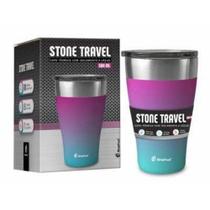 Copo Termico Stone Travel Degrade Rosa Brasfoot