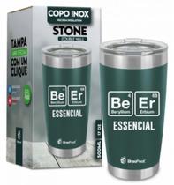 Copo termico stone - verde escuro beer 500ml 6 hr gelado Copo termico stone - verde escuro beer 500ml 6 hr gelado
