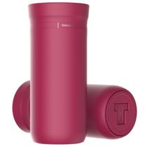 Copo Térmico T0311 380ml Bocal 360º Base Antirruído Café Chá Cerveja 10h Frio 4h Quente Com Tampa Termolar