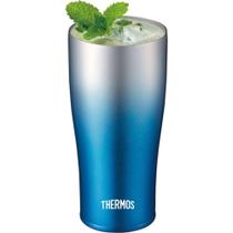 Copo Térmico Thermos Inox Modelo Caribe 420ml Azul