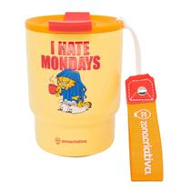 Copo Térmico To Go Garfield 400 ml Zona Criativa 26771