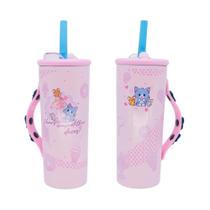 Copo Térmico Tom & Jerry Gokko Zona Criativa Warner Topper 600ml Tampa Canudo Bebidas Quentes Frias Desenho:Tom & Jerry