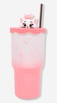 Copo Térmico Topper Aristocats Marie 600 ML Licenciado Cor:Rosa Copo Térmico Topper Aristocats Marie 600 ML Licenciado Cor:Rosa