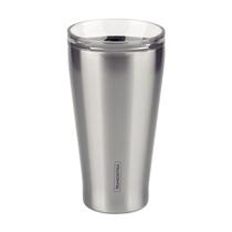 Copo Térmico Tramontina Exata em Aço Inox com Tampa 550 ml