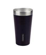 Copo Térmico Tramontina Exata em Aço Inox Preto sem Tampa 420 ml