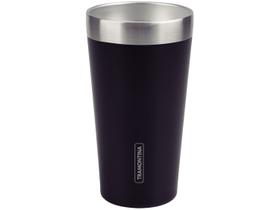 Copo térmico Tramontina Exata sem tampa 420ml preto - 61646400 Copo térmico Tramontina Exata sem tampa 420ml preto - 61646400