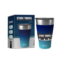 Copo Térmico Travel Stone - Degradê Azul