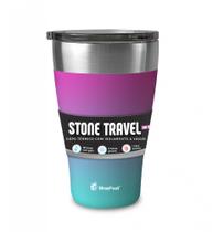 Copo Térmico Travel Stone - Degradê Rosa