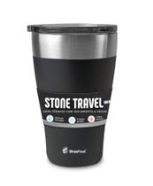 Copo Térmico Travel Stone - Preto