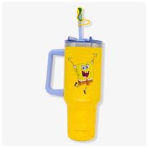 Copo Térmico Tumbler Bob Esponja I'm Ready 1,15L Zona Criativa - 10026683