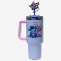Copo Térmico Tumbler Stitch e Angel 1,150ML - Zona Criativa Copo Térmico Tumbler Stitch e Angel 1,150ML - Zona Criativa