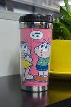 Copo Térmico Turma da Mônica Magali e Cebolinha Copo Térmico Turma da Mônica Magali e Cebolinha