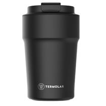 Copo Térmico Uniq Preto Hub 380mL Termolar