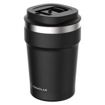 Copo Térmico Uniq Termolar 380 ml com Tampa Preto
