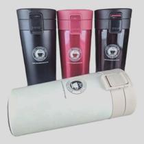 Copo Termico Vacuo Café Suco Chá Quente Caneca c/ Insufor 360 ml CORES