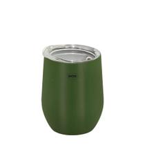 Copo Térmico Verde 360ML com Tampa 008042 MOR Copo Térmico Verde 360ML com Tampa 008042 MOR