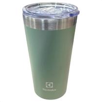 Copo Térmico Verde 560ml Electrolux Com Tampa Hermética