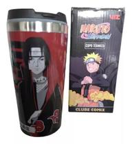 Copo Térmico Viagem 450ml Com Tampa Tony Itachi Naruto Comix Copo Térmico Viagem 450ml Com Tampa Tony Itachi Naruto Comix