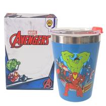 Copo Térmico Viagem Snap 300ml AVENGERS - Zona Criativa Copo Térmico Viagem Snap 300ml AVENGERS - Zona Criativa