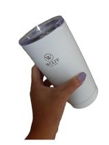 Copo Térmico Wolff 600ml Gelado Quente Branco