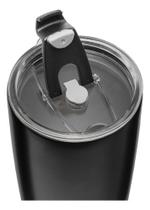 Copo Térmico Wolff Aço Inox Parede Dupla Com Tampa 600ml Cor Preto Moderno Copo Térmico Wolff Aço Inox Parede Dupla Com Tampa 600ml Cor Preto Moderno