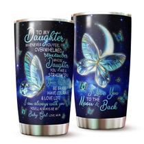 Copo Térmico WOOKOO Borboleta para Filha 600ml Copo Térmico WOOKOO Borboleta para Filha 600ml