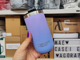 Copo Térmico Xploris 350ml Degrade Azul e Roxo