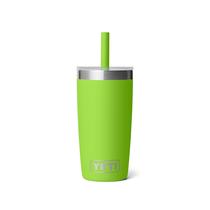 Copo Térmico YETI Rambler Jr. 10 oz com Tampa de Silicone e Canudo