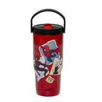 Copo Térmico Zak Designs 568 ml HomemAranha com Canudo Isolado Copo Térmico Zak Designs 568 ml HomemAranha com Canudo Isolado