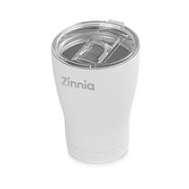 Copo Termico Zinnia ZR80, 350ml, Branco, ZNC-ZR80-WH01