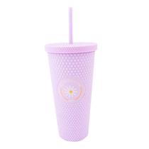 Copo Texturizado 700ml Com Canudo Calmomila Uatt Copo Texturizado 700ml Com Canudo Calmomila Uatt