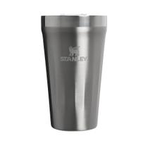 Copo Texturizado Stanley Stainless Steel 473ml, com Tampa, 8820