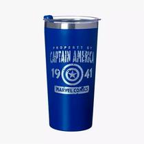 Copo Thermal Capitão América 500ml Azul 10025236 - ZonaCriativa Copo Thermal Capitão América 500ml Azul 10025236 - ZonaCriativa