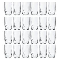 Copo Topazio Long Drink Bebidas Bar Elegante Suco Água 24Peças Copo Topazio Long Drink Bebidas Bar Elegante Suco Água 24Peças