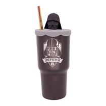 Copo Topper Darth Vader 600ml Zona Criativa - 10026729 Copo Topper Darth Vader 600ml Zona Criativa - 10026729