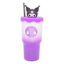 Copo Topper Kuromi 600ml Zona Criativa - 10026738 Copo Topper Kuromi 600ml Zona Criativa - 10026738