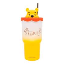 Copo Topper Ursinho Pooh Yellow 600ml Zona Criativa - 10026736 Copo Topper Ursinho Pooh Yellow 600ml Zona Criativa - 10026736