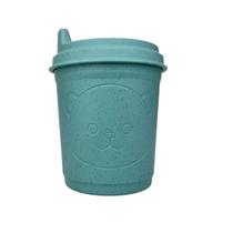 Copo Transição Bebê Urso Azul Infantil Introdução Alimentar Copo Transição Bebê Urso Azul Infantil Introdução Alimentar