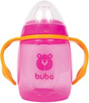 Copo Transição Buba Alça Bico Silicone Rosa 270ml