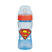 Copo Transição Com Bico Flexível DC Super Man 330ml
