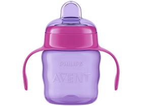 Copo Transição Easy Sip Rosa 200ml Philips Avent Copo Transição Easy Sip Rosa 200ml Philips Avent