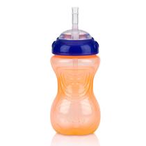 Copo Transição Nûby Canudo de Silicone 300ml- 12 Meses+