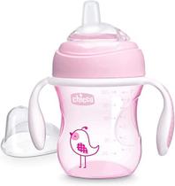 Copo Transition Cup 4+ Chicco 200ml Rosa
