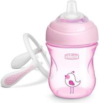Copo Transition Cup 4M+ Menina Rosa Chicco