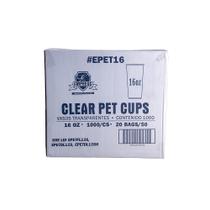 Copo Transparente PET Empress 473 ml Leve e Flexível