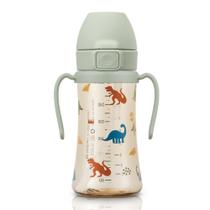 Copo Treinador Grosmimi 300ml - Livre de Vazamentos com Tampa Flip Top
