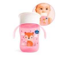 Copo Treinamento 360 240ML Com Alça Antivazamento