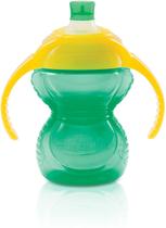 Copo Treinamento Bite Proof Click Lock Verde/Amarelo 207ml - Munchkin