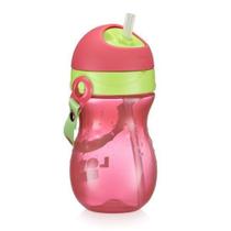 Copo Treinamento Com Canudo Playful 360ml Rosa Fisher Price